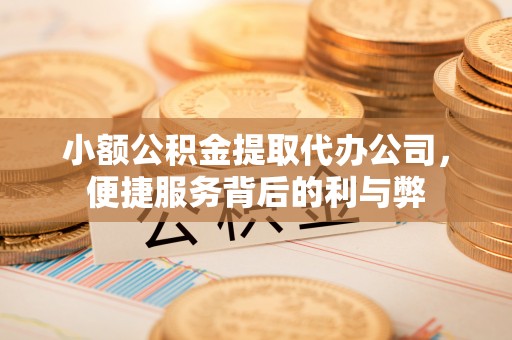 通化小额公积金提取代办公司，便捷服务背后的利与弊
