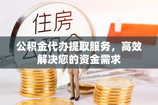 江海公积金代办提取服务，高效解决您的资金需求